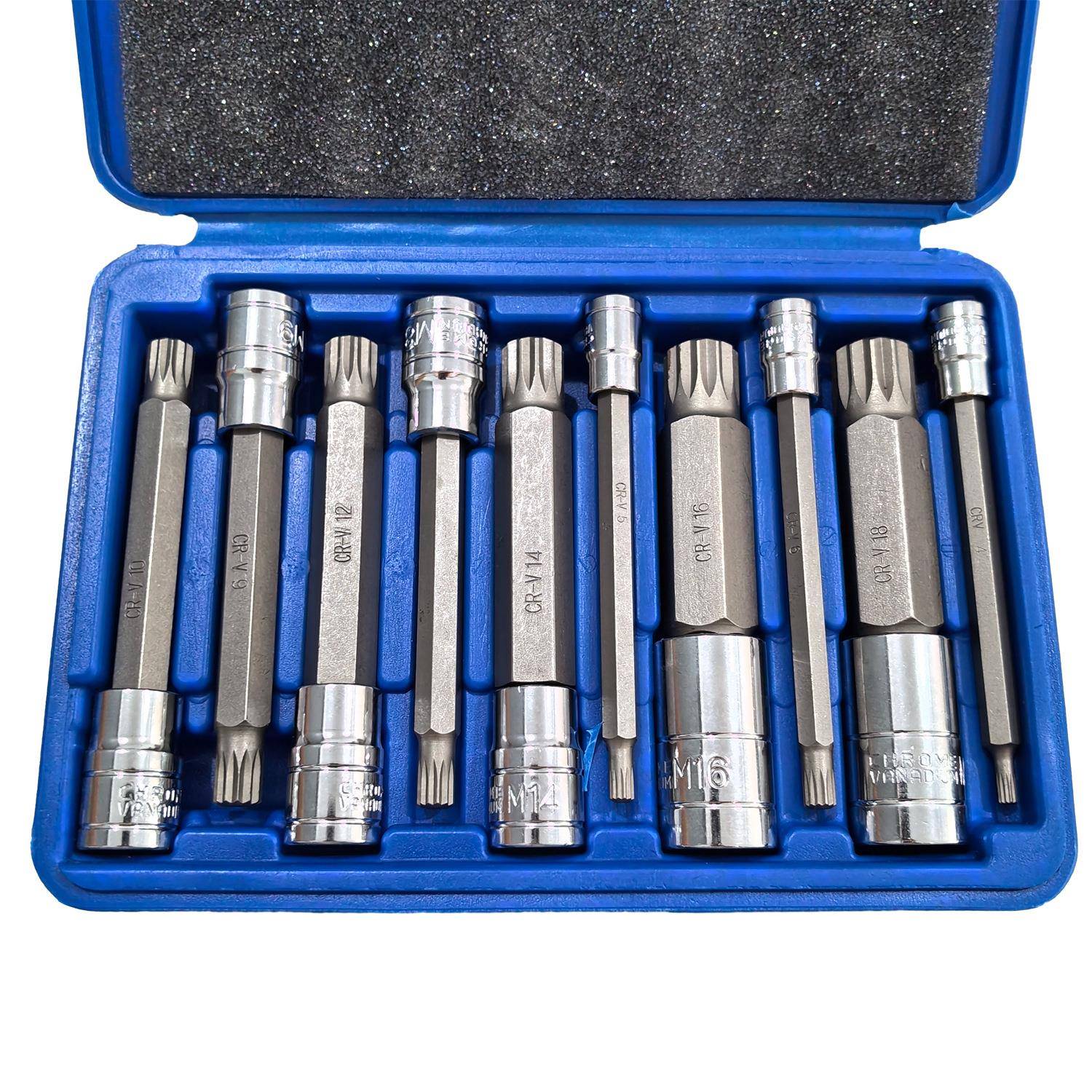 10件套12角压批套筒 34PC压批套筒组套 46PC棘轮扳手套筒批头组套