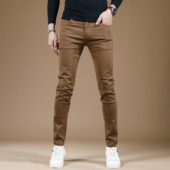 子 男款 男士 秋冬款 2023新款 牛仔裤 小脚弹力爆款 高档休闲裤 修身 秋季