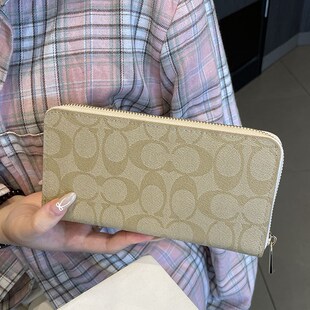 钱包女士2024新款长款大容量多功能卡包二合一高级感小众设计长夹