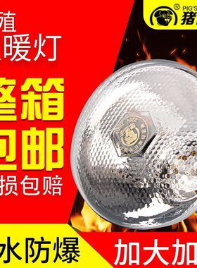 防爆防水节能保温灯养殖取暖灯加厚麻面仔猪加热灯小鸡小猪保暖灯