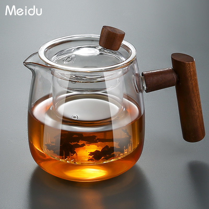 茶壶家用玻璃耐高温沏煮茶器茶水壶单壶电陶炉茶具套装花茶泡茶壶