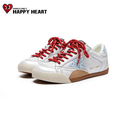 查尔斯桃心星星板鞋休闲女款