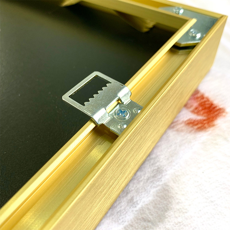 十字绣钻石画边框装裱外框简约轻奢铝合金金属画框带玻璃相框定制