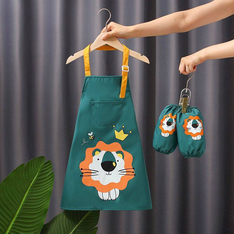 儿童围裙画画罩衣男孩女宝宝吃饭围兜洗碗防水美术生专用绘画衣服,童装/婴儿装/亲子装,反穿衣/罩衣,淘宝优惠券,粉丝福利购,淘宝优惠卷