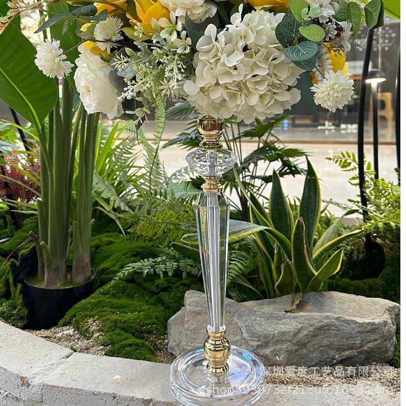 婚庆道具路引花架欧洲婚礼桌摆花器简约家居客厅餐桌插花装饰摆件