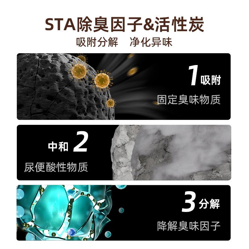 膨润土猫砂除臭强结团纳基矿砂大批量混合砂豆腐砂猫砂40斤实惠装