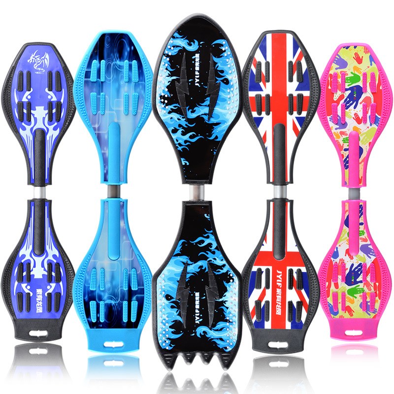 游龙板初学者二两轮双轮滑板青少年活力板蛇板滑板车男孩生日礼物