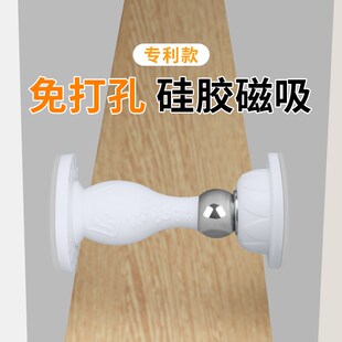 门防碰撞神器门把手门碰防撞硅胶静音缓冲墙贴大门后防Y撞条保护