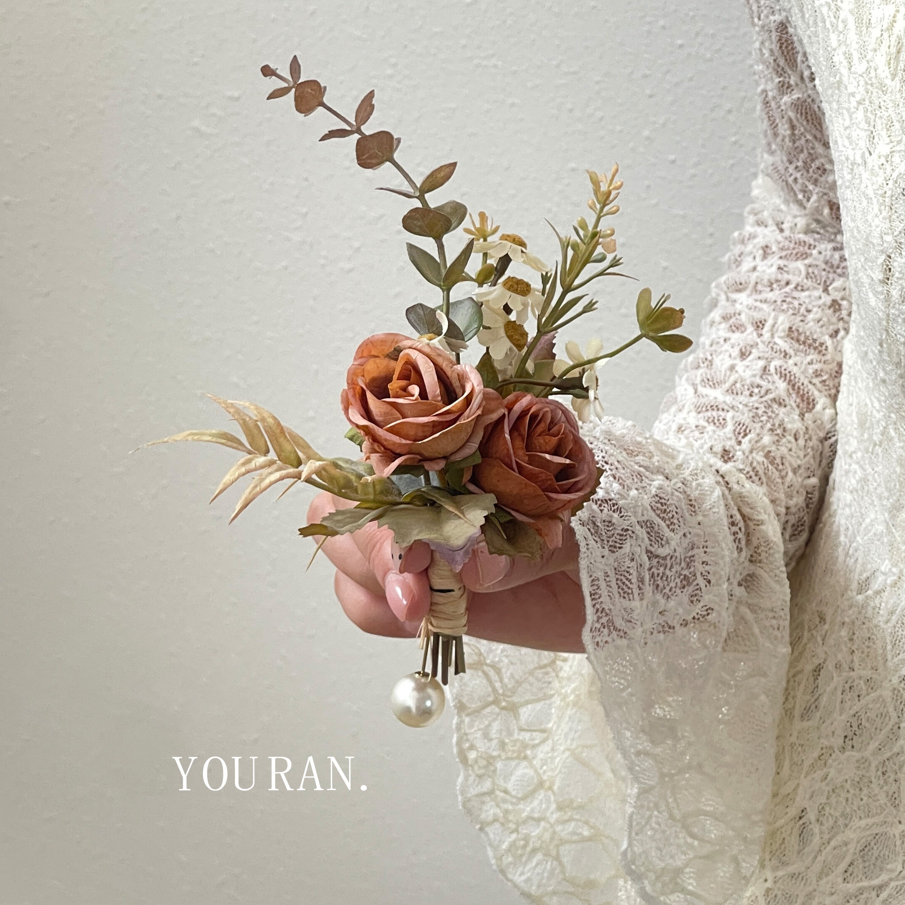 高级仿真胸花玫瑰花影楼摄影道具商务胸花结婚新郎新娘伴娘襟花