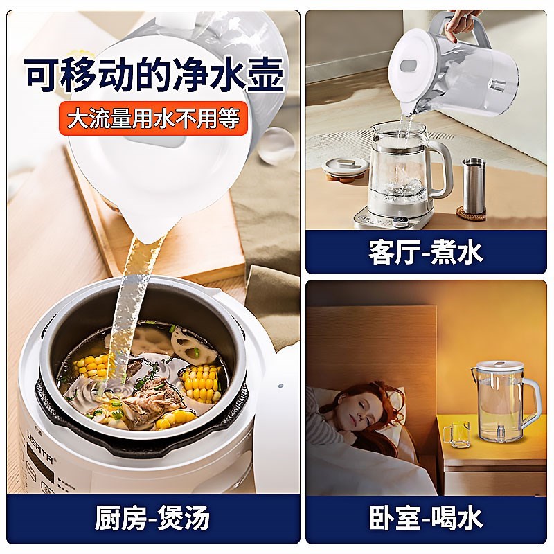 净水器家用直饮RO反渗透厨房自来水过滤器纯水机井.水净化农村