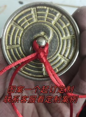 【非遗技术e】显像透光镜太极显相八卦铜镜仿古法手工反光镜八卦