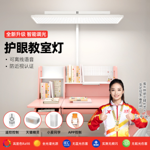 教室灯儿童学习全光谱阅读专用落地台F灯智能语音防近视护眼大路