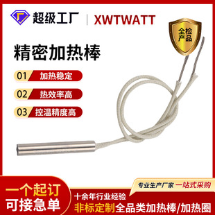 定制单头加热管cartridge heater 电热管Traeger点火加热棒