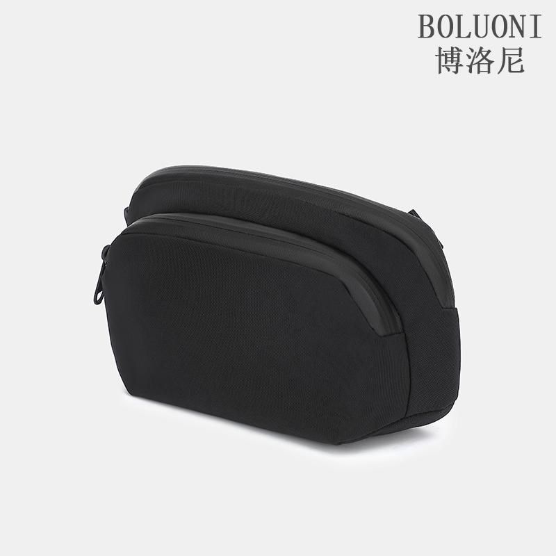 考杜拉尼龙单肩包男士胸包户x外腰包骑行双层超轻便手包磁吸扣防,箱包皮具/热销女包/男包,胸包,淘宝优惠券,粉丝福利购,淘宝优惠卷