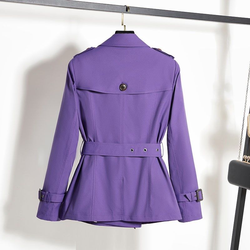 短款风衣女款2025新款外套女今年流行爆款小个子春装女士春季英伦