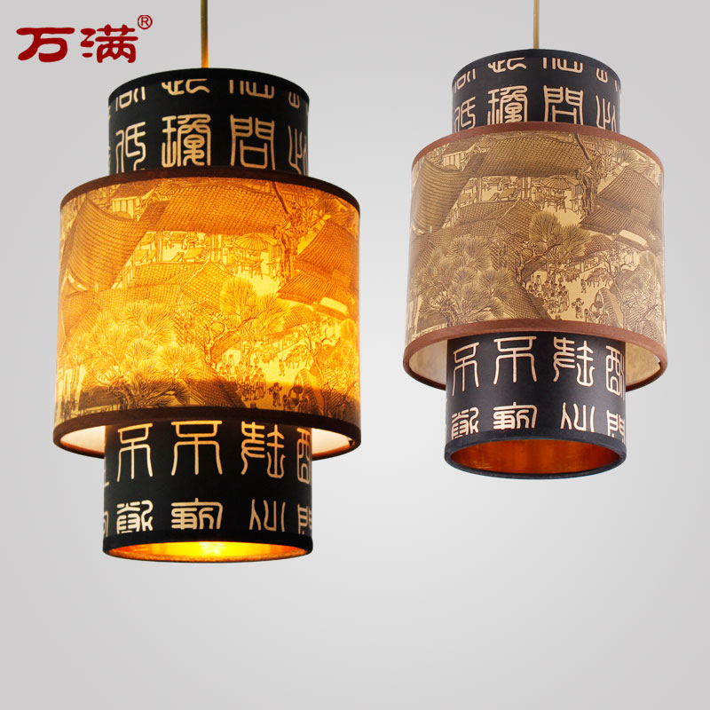中式小吊灯仿古中国风古典茶楼餐E厅楼梯过道饭店火锅店走廊灯