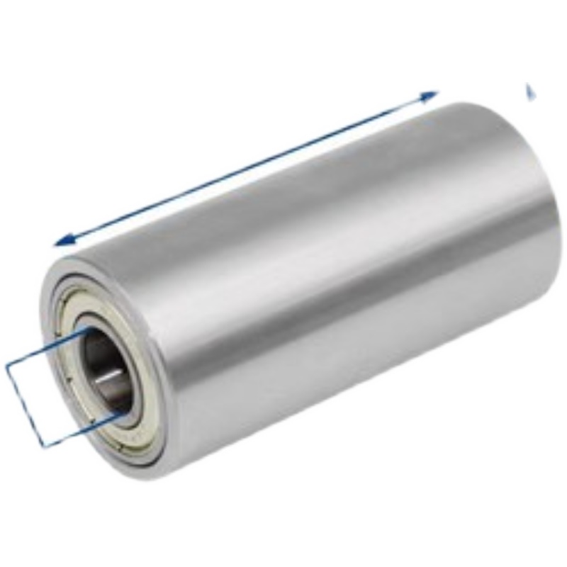 外径15mm不锈钢滚筒轴承从动轮无动力滚轮流水线滚轮压轮传动轮