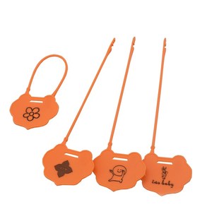 一次性吉祥锁扣防伪防拆防盗防调包扣标签吊牌扎带防掉包塑料封条