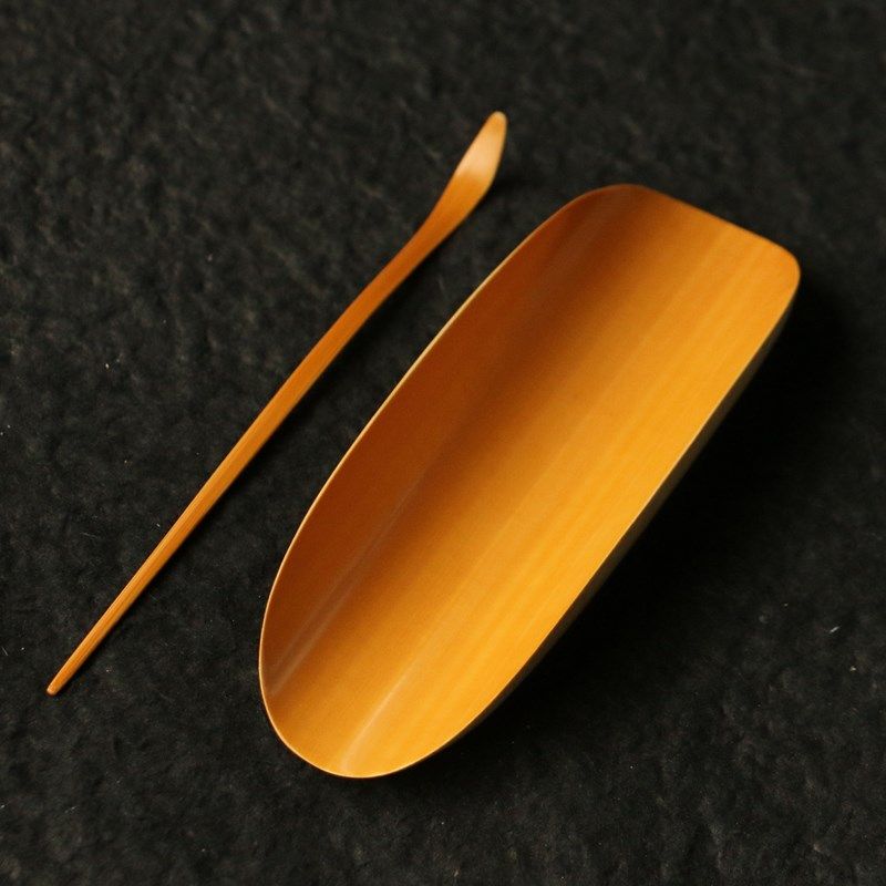 精品纯手工精磨天然圆弧形老玉竹茶则两件竹制醒茶荷茶拨竹茶具,特色手工艺,竹编/竹雕,淘宝优惠券,粉丝福利购,淘宝优惠卷