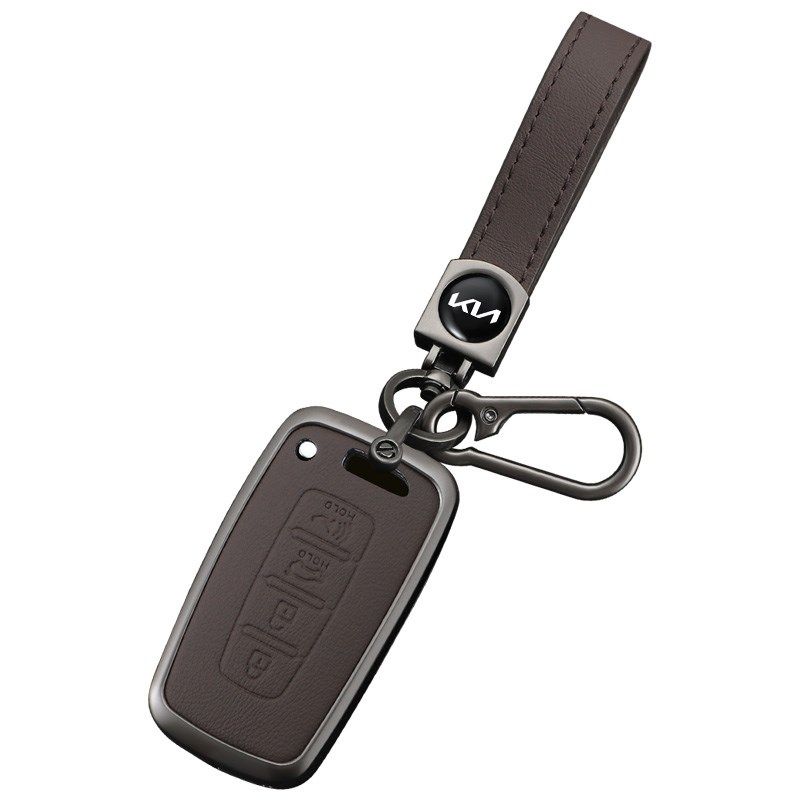 适用老款亚智跑钥匙包k2狮跑k5福瑞迪车智能遥控高档保护扣壳