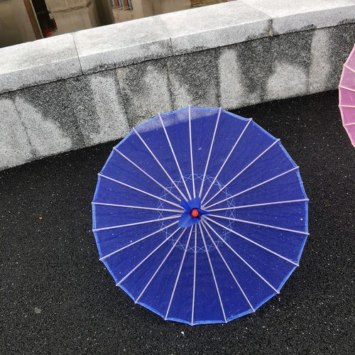 舞蹈伞演出伞道具伞透明绢纱纯色无花伞古典装饰伞广场舞伞工艺伞