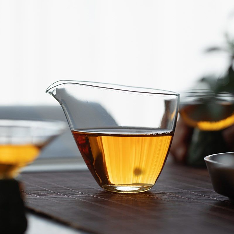 日式手工耐热玻璃公道杯加厚分茶器匀杯公杯家用简约茶海功夫茶具,餐饮具,公道杯,淘宝优惠券,粉丝福利购,淘宝优惠卷