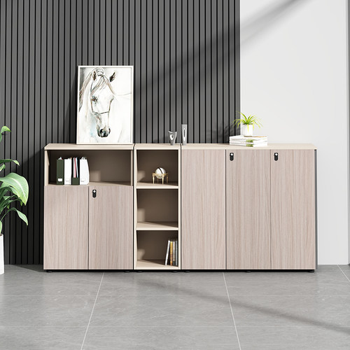 办公家具木质文件柜 书柜组合板式资料档案柜文件柜子