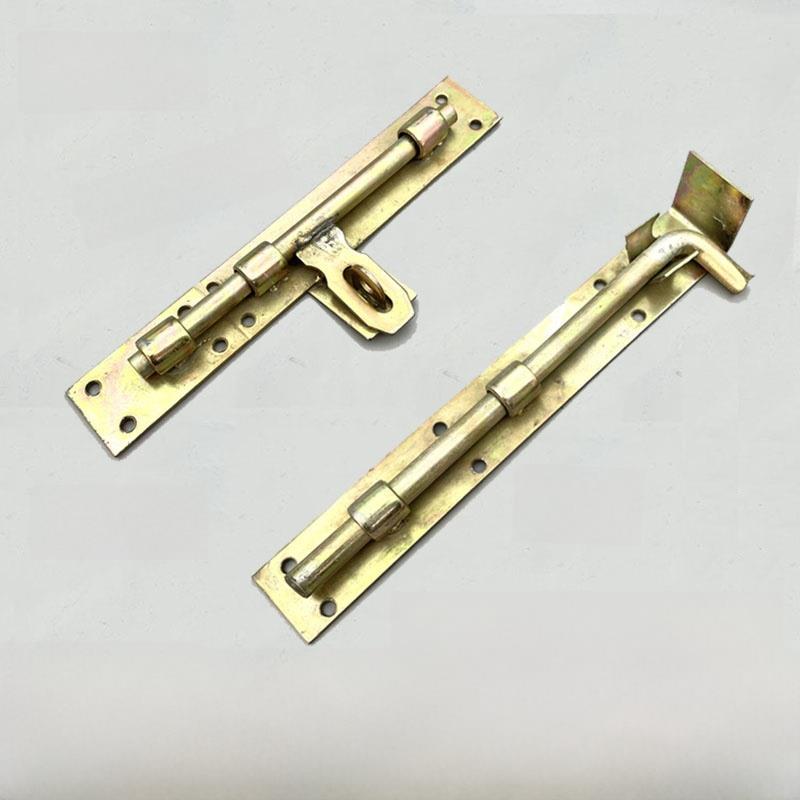 老式加厚加粗大铁门铁门栓木门门闩横竖插销焊接门插落地插杆地插