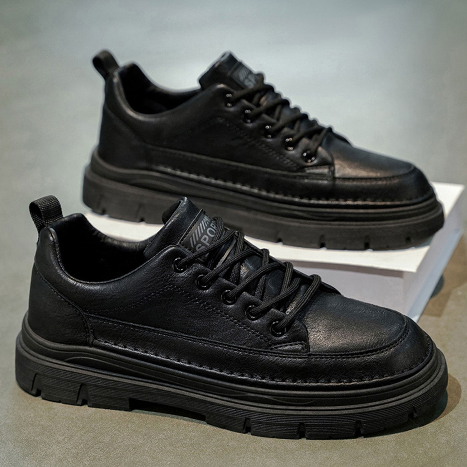 春天耐脏防滑厨房工作鞋防水防油上班舒适男鞋爸爸款户外休闲皮鞋,流行男鞋,休闲皮鞋,淘宝优惠券,粉丝福利购,淘宝优惠卷