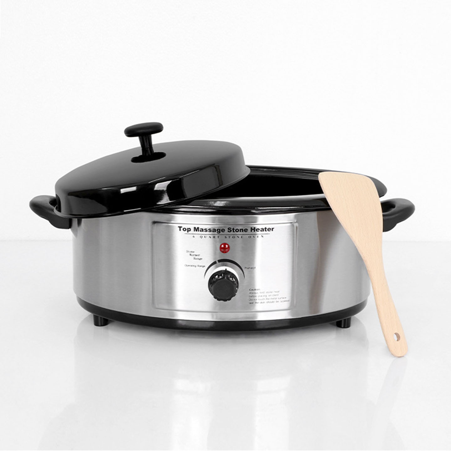 插电肚子仪器北欧风石头加热器足浴店铝制按摩石头鹅卵石通经活络