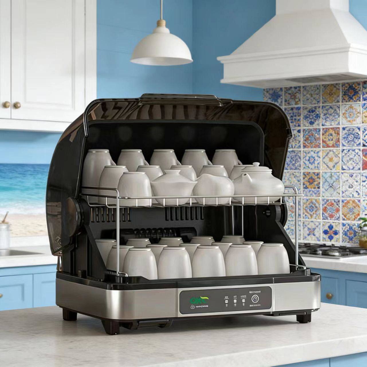 热风烘干棋牌室收纳盒水杯收纳消毒柜收纳架杀菌盒消毒柜茶道,厨房电器,其它厨房家电,淘宝优惠券,粉丝福利购,淘宝优惠卷