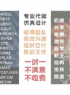 代做matlab/zemax光学/fdtd/comsol光学/cst/ads/hfss天线设计