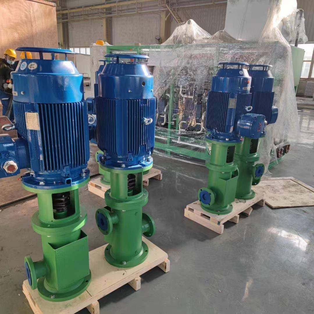 冶金行业矿山设备润滑油管道增压泵浸没安装每分钟1100L压力2Mpa