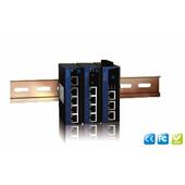 非网管型导轨式 三旺IES215 单模 4电1光 工业以太网交换机