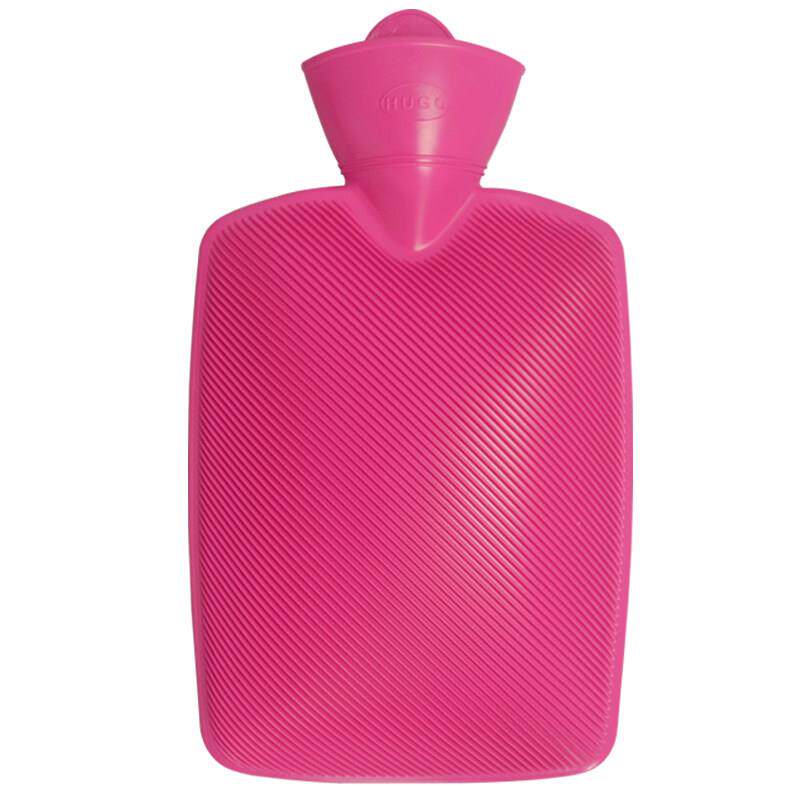 德国进口热水袋充水注水灌水暖水袋暖宫大号加厚绒布暖手宝