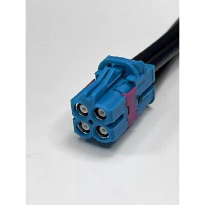 MINI FAKRA 4合1 母头转FAKRA 公头线，彷TE泰科MATE-AX