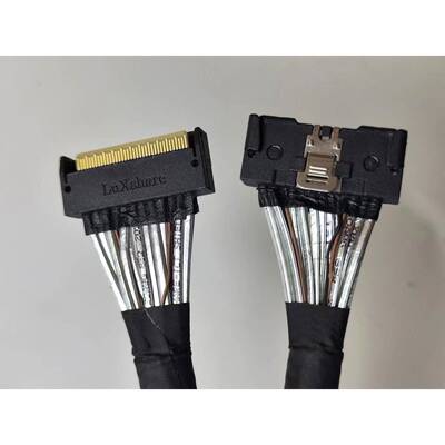 SlimSAS SFF-8654(8i) MCIO 数据线 CA05973-8916 L2ZMM058-SD-R
