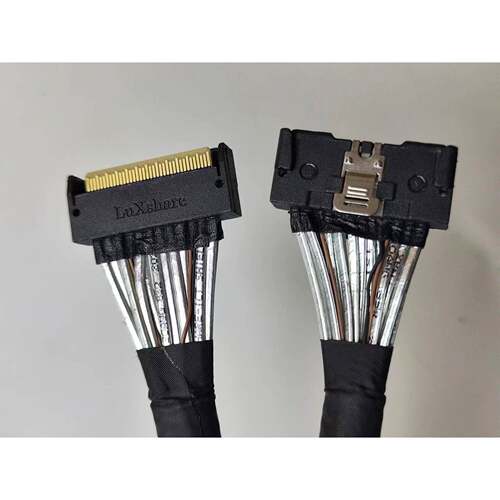SlimSAS SFF-8654(8i) MCIO 数据线 CA05973-8916 L2ZMM058-SD-R