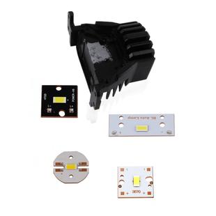 透镜led大灯18v灯珠30w双色小钢炮射灯芯片3570铜基板9v车灯光源