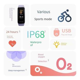 乐心手炼6S运动手炼智能手表防水心率睡眠监测体温血氧蓝牙计步器