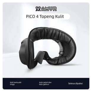 pico4面罩pro舒适防汗皮革海绵替换磁吸遮光透气冰丝布料AMVR配件