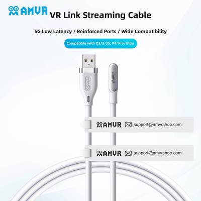 AMVR适用于Quest3/3S数据线PICO通用有线串联