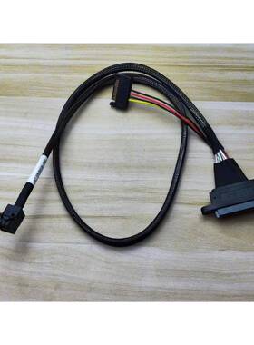 SAS HD SFF-8643转U.2 SFF-8639 NVMe U2转接线SSD硬盘数据线