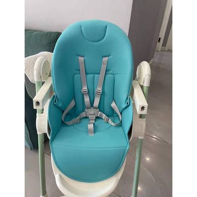 适合pouchK28儿童餐椅坐垫座垫套皮套防水安全带配件保宝宝桌椅垫