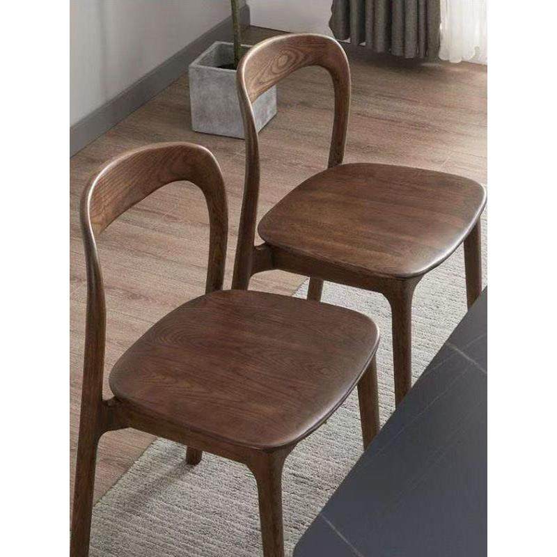 太子椅实木餐椅家用书房靠背椅舒适皮质软包餐桌椅子北欧吃饭椅子,住宅家具,餐椅,淘宝优惠券,粉丝福利购,淘宝优惠卷