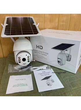 跨境不插电4g网络摄像头太阳能wificamera野外防盗摄像机ubox s10