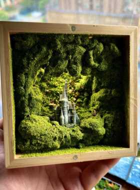 原创纯手工制作室内玄关墙壁挂件汽车摆件气氛灯装饰摆饰