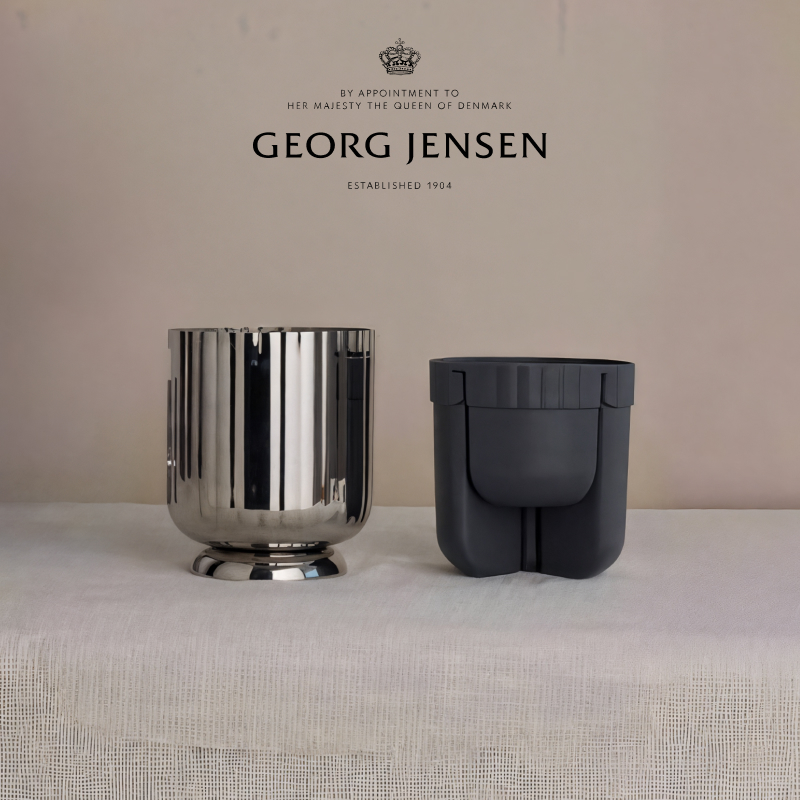 圣诞礼物【新品】GeorgJensen乔治杰生王子系列不锈钢餐具架