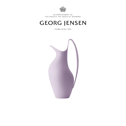 Georg Jensen 乔治杰生HK天鹅壶花瓶水壶客厅餐桌摆件结婚礼物