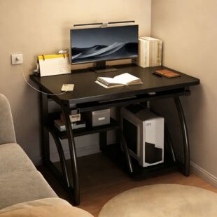 稀缺质感电脑桌简易出租屋窄桌子小型家用台式可放主机单人书桌